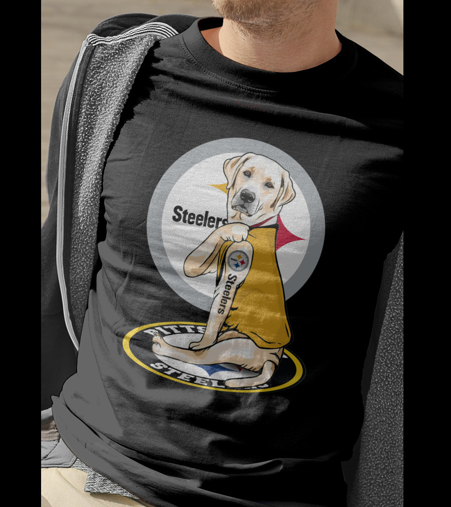 Steelers Labrador NFL Fan T-Shirt