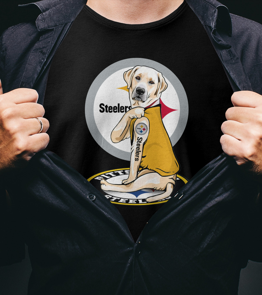 Steelers Labrador NFL Fan T-Shirt