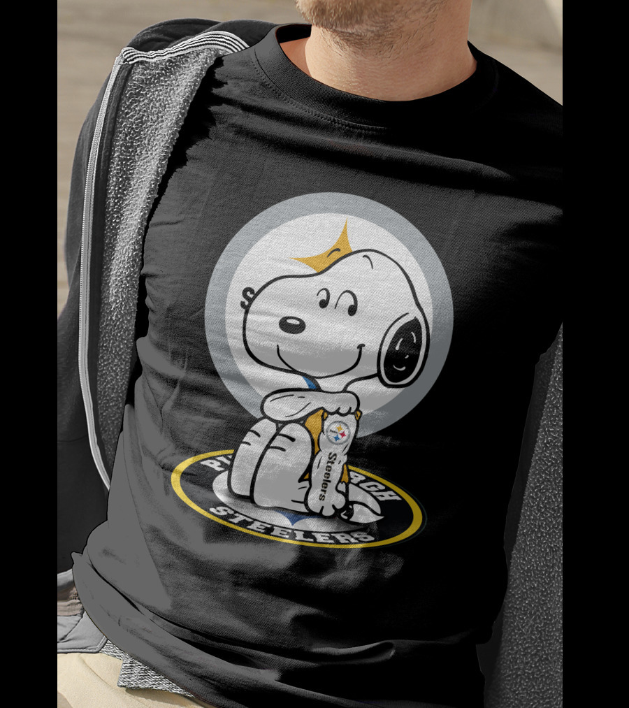 Snoopy Steelers Peanuts NFL Pittsburgh T-Shirt