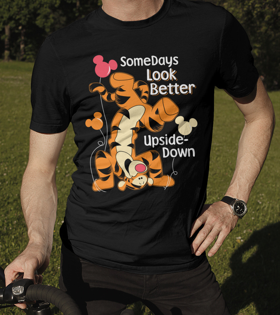 SomeDays Look Better Upside-Down Tigger T-Shirt