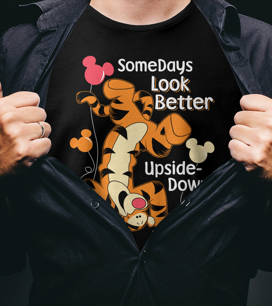 SomeDays Look Better Upside-Down Tigger T-Shirt