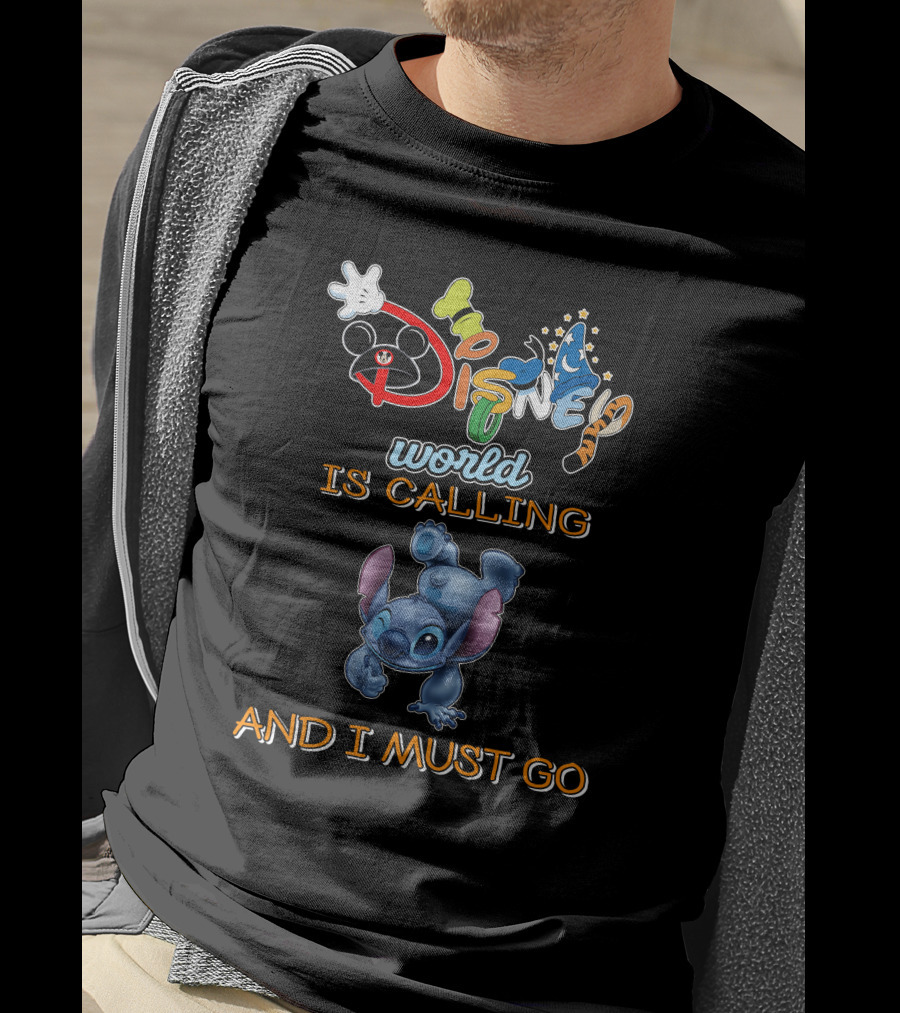 Disney World Is Calling And I Must Go Stitch T-Shirt