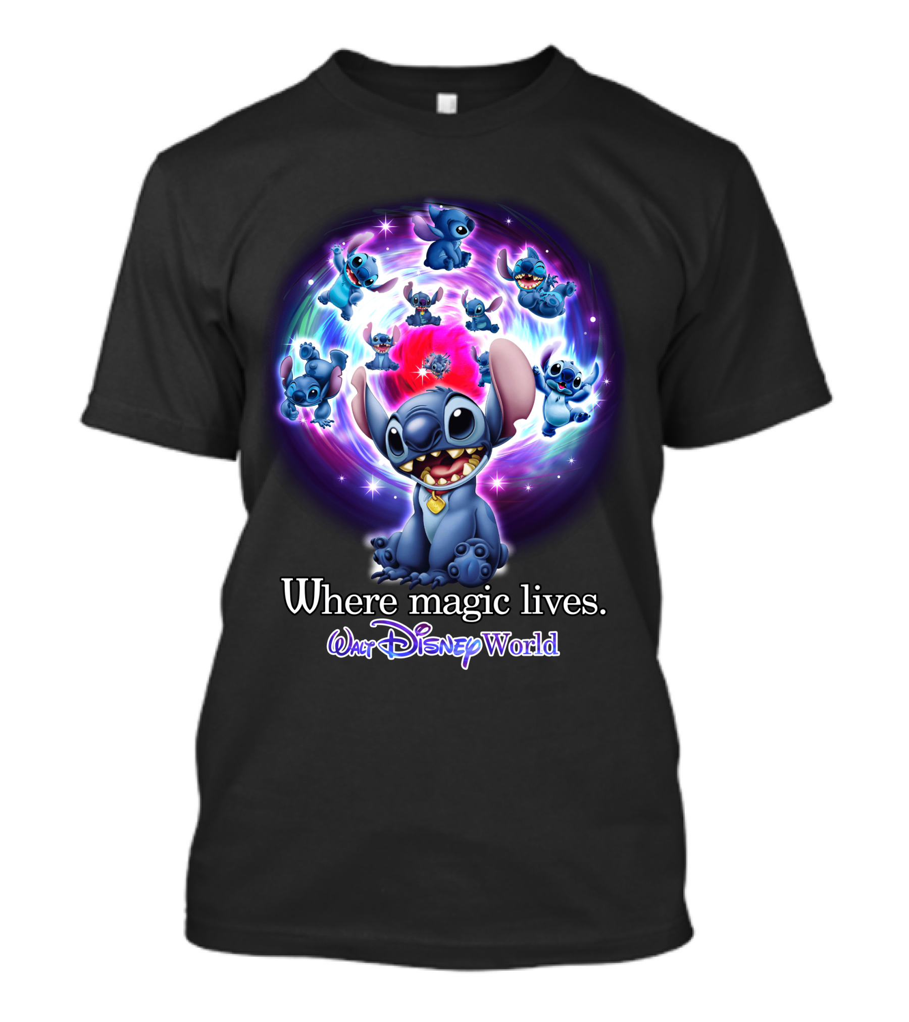 Where Magic Lives Walt Disney World Stitch T-Shirt