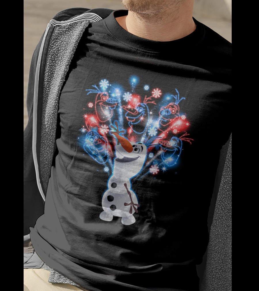 Olaf Festive Firework T-Shirt