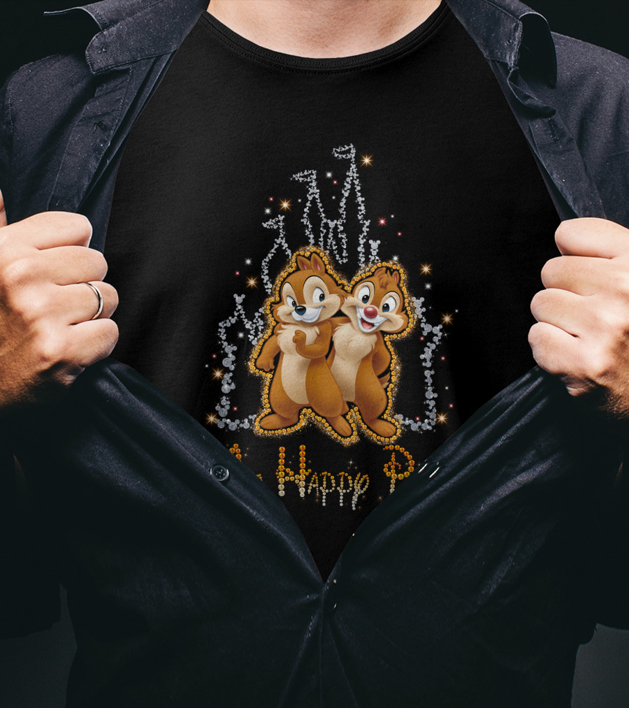 Chip N Dale My Happy Place T-Shirt