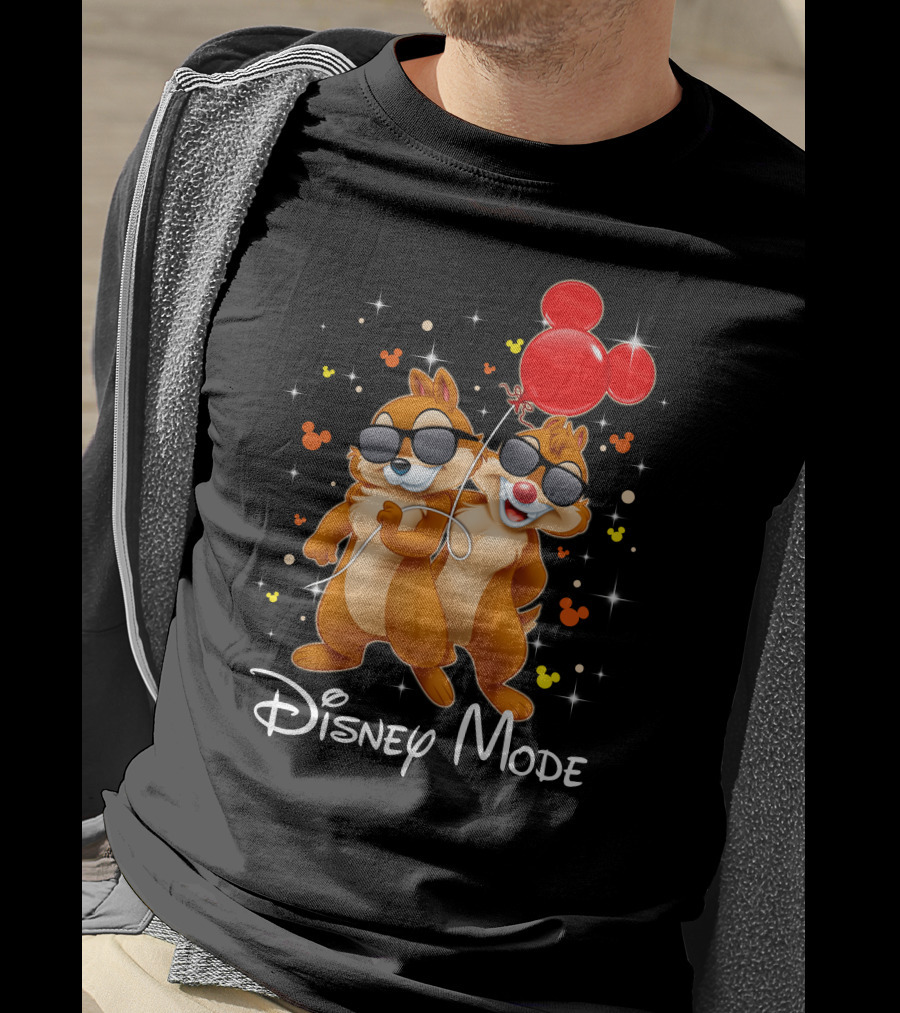 Disney Mode Chip And Dale Balloon Fun T-Shirt