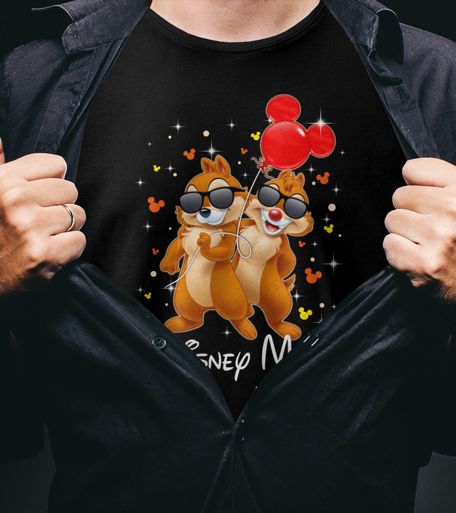 Disney Mode Chip And Dale Balloon Fun T-Shirt