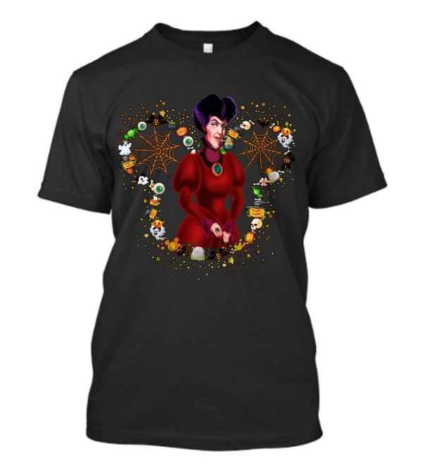 Lady Tremaine Halloween Villains Firework T-Shirt