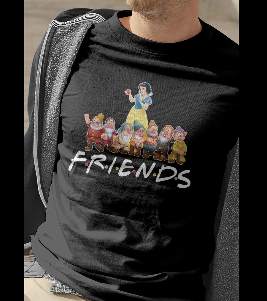 Snow White Seven Dwarfs Friends Reunion T-Shirt