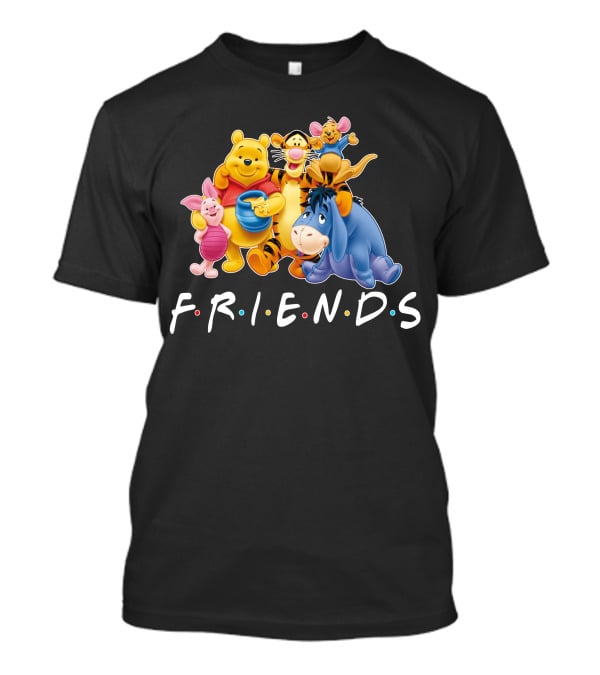 FRIENDS Winner The Pooh Characters With Classic T-Shirt