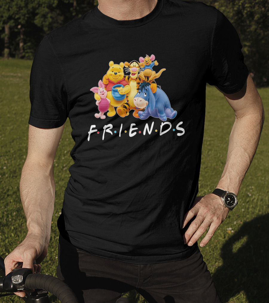FRIENDS Winner The Pooh Characters With Classic T-Shirt