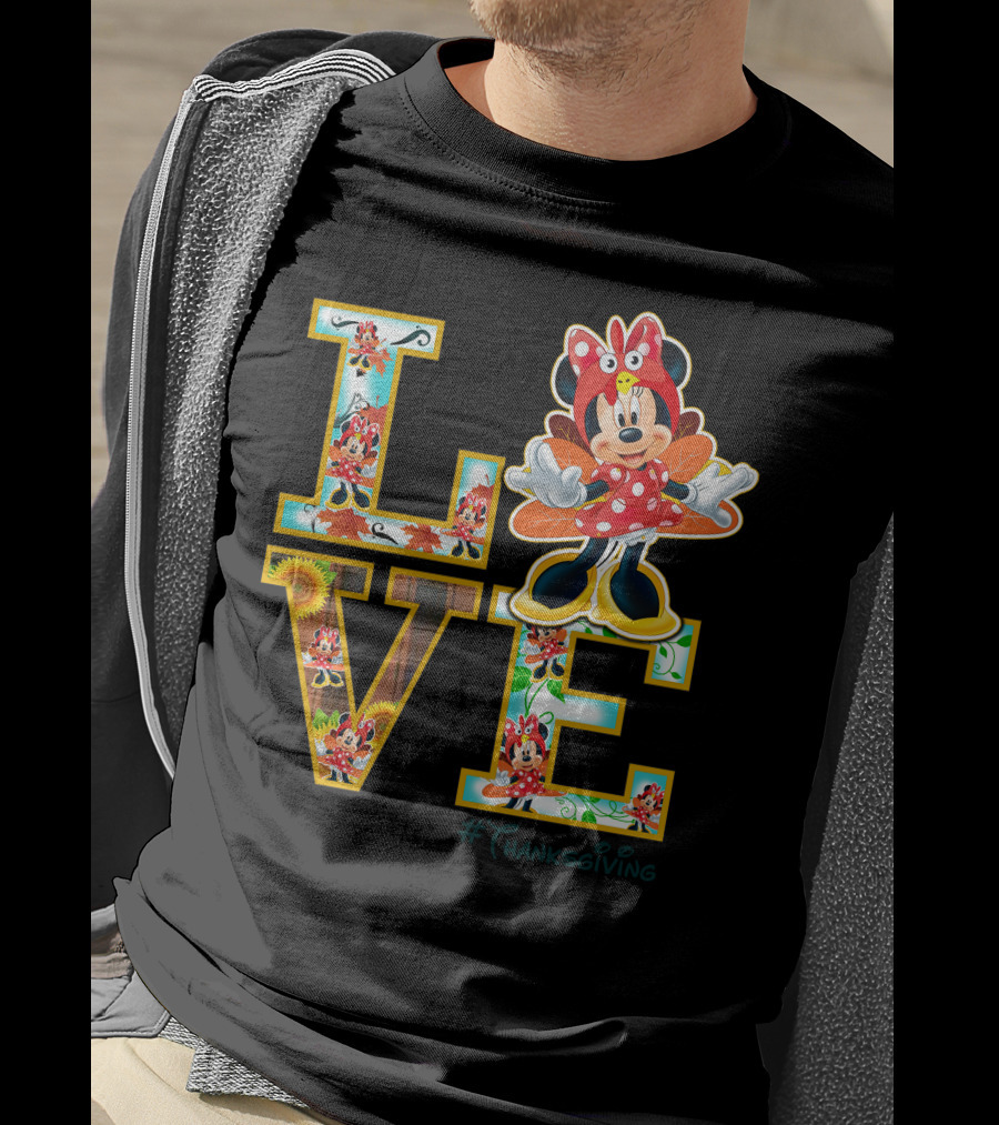 LOVE Minnie Thanksgiving T-Shirt