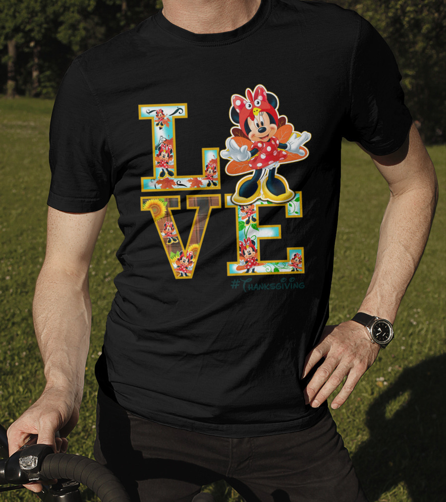 LOVE Minnie Thanksgiving T-Shirt
