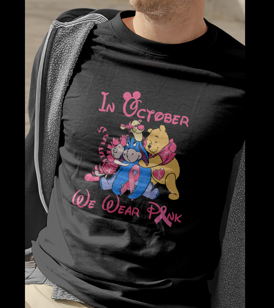 In October We Wear Pink EY And Friends T-Shirt