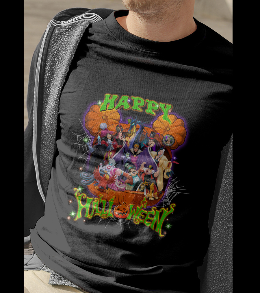 VILL Happy Halloween Villains T-Shirt