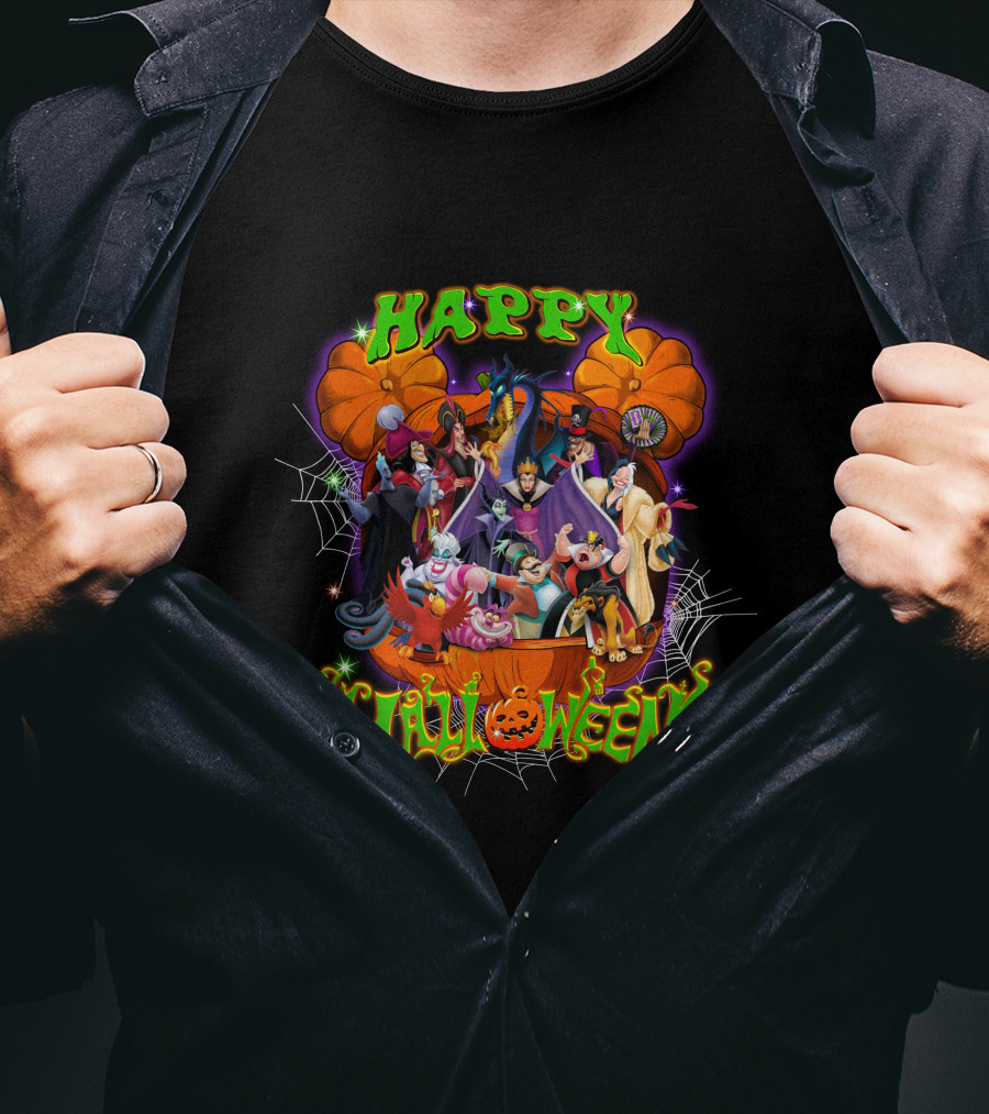VILL Happy Halloween Villains T-Shirt