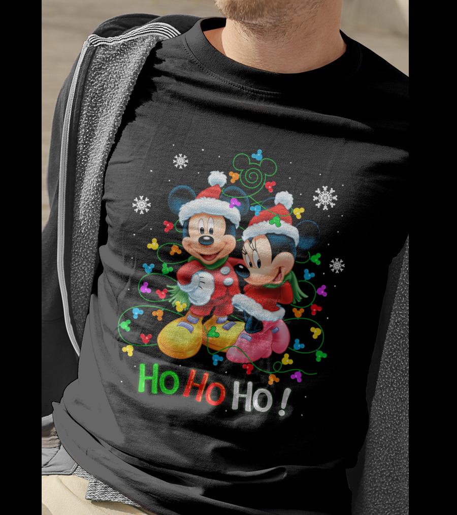 MK And MN Ho Ho Ho Christmas T-Shirt