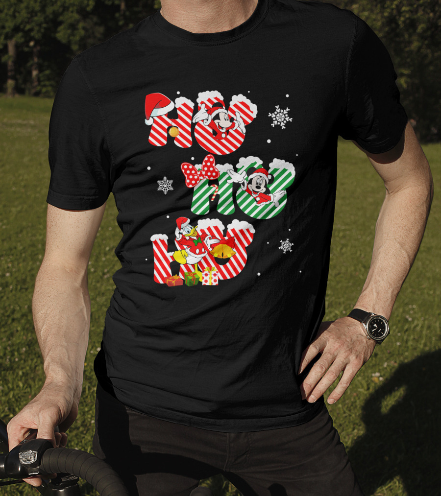 MK And DN Christmas Ho Ho Ho Holiday Fun T-Shirt