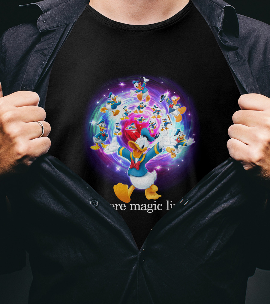 Where Magic Lives Donald Duck Disney Adventure T-Shirt