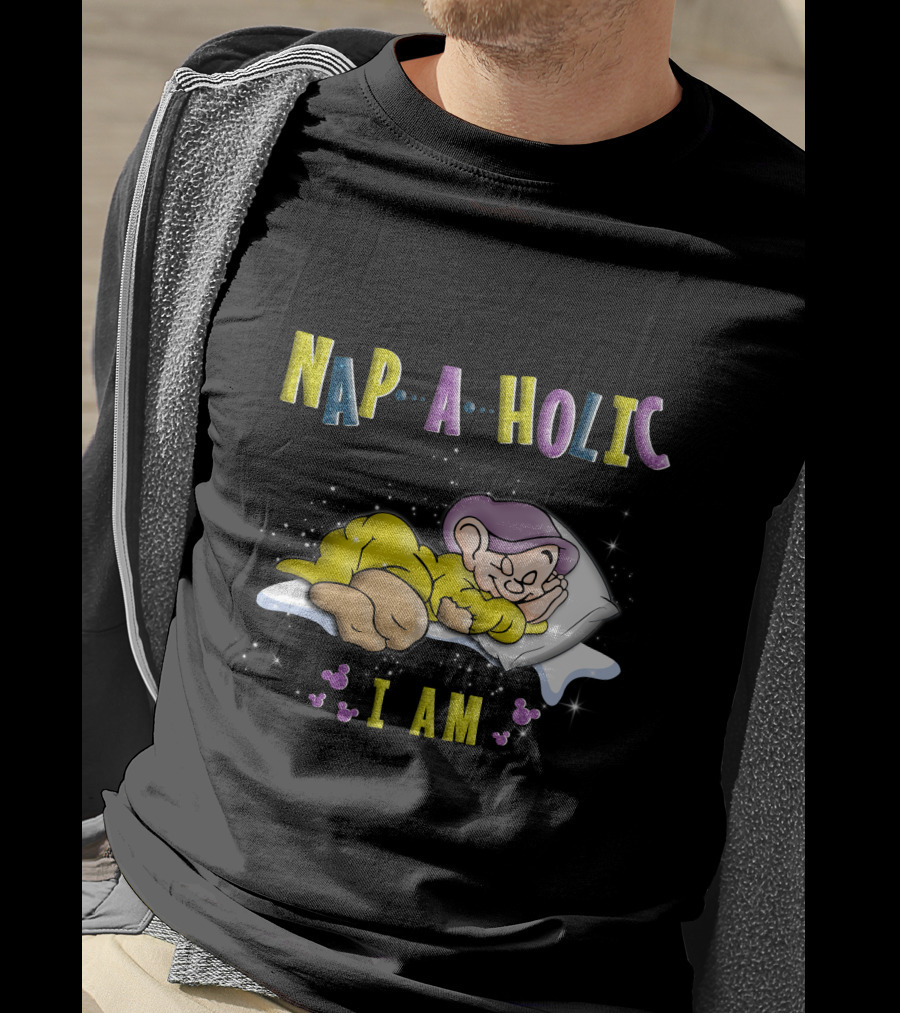 Napaholic I Am Dopey Sleeping Iconic T-Shirt