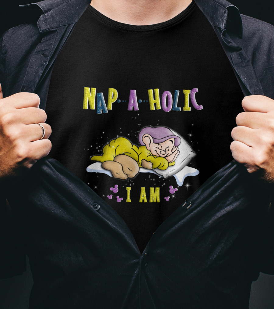Napaholic I Am Dopey Sleeping Iconic T-Shirt