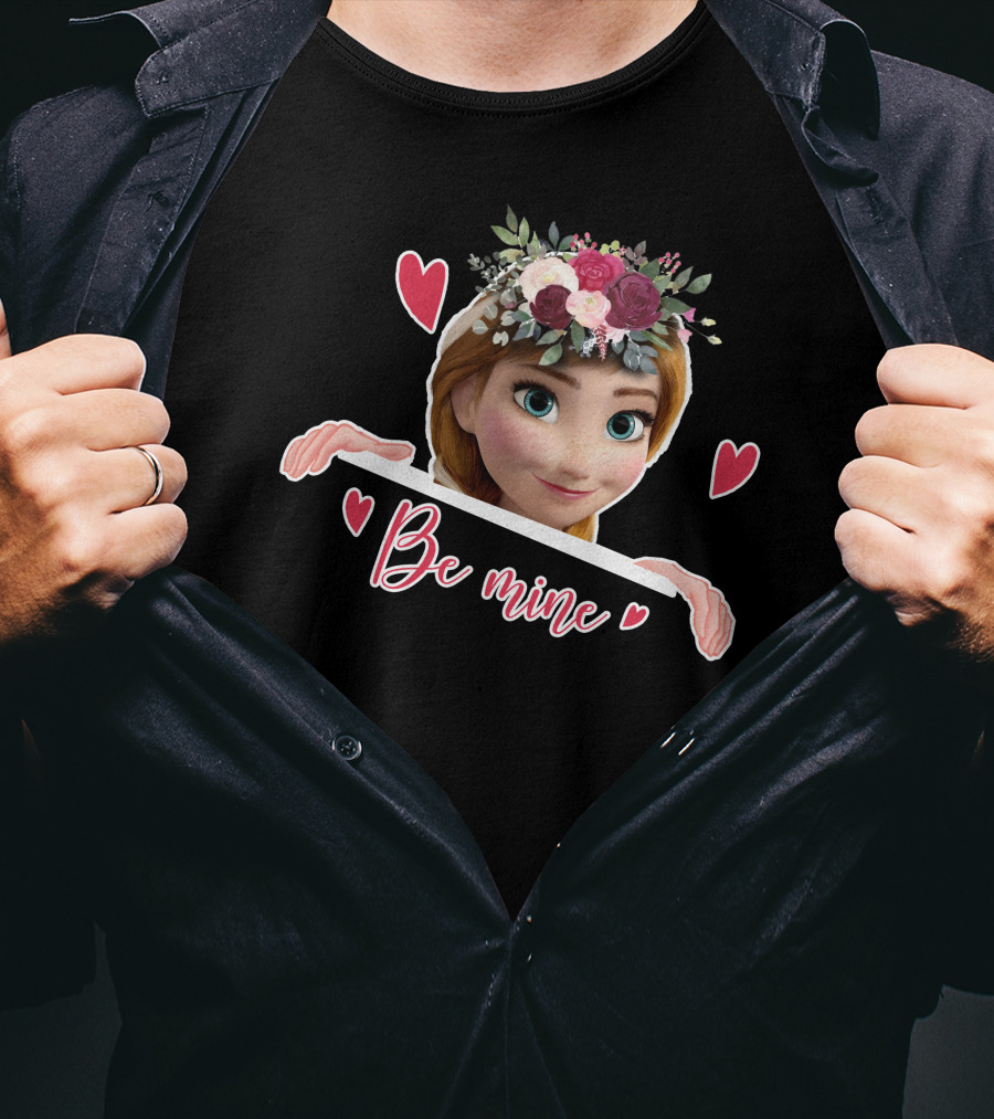 Be Mine Anna Floral Heart T-Shirt