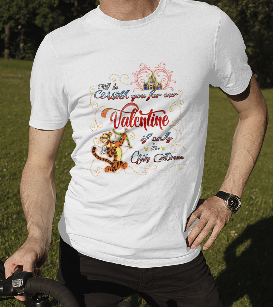 Valentine Castle Tigger Cupid Dream Wishes T-Shirt