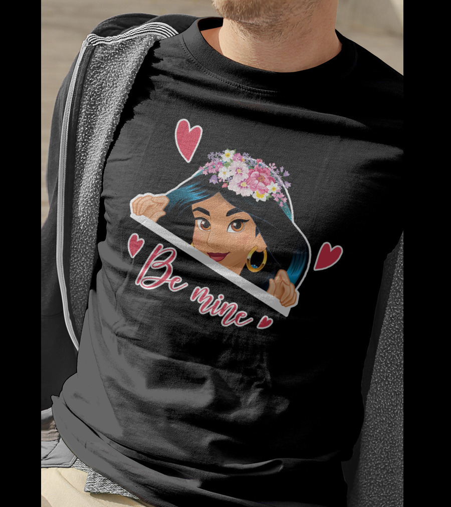 Jasmine Be Mine Floral Hearts T-Shirt