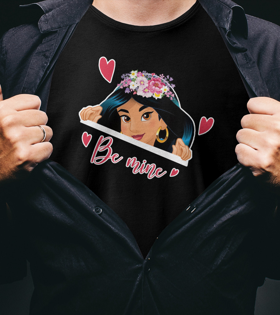 Jasmine Be Mine Floral Hearts T-Shirt