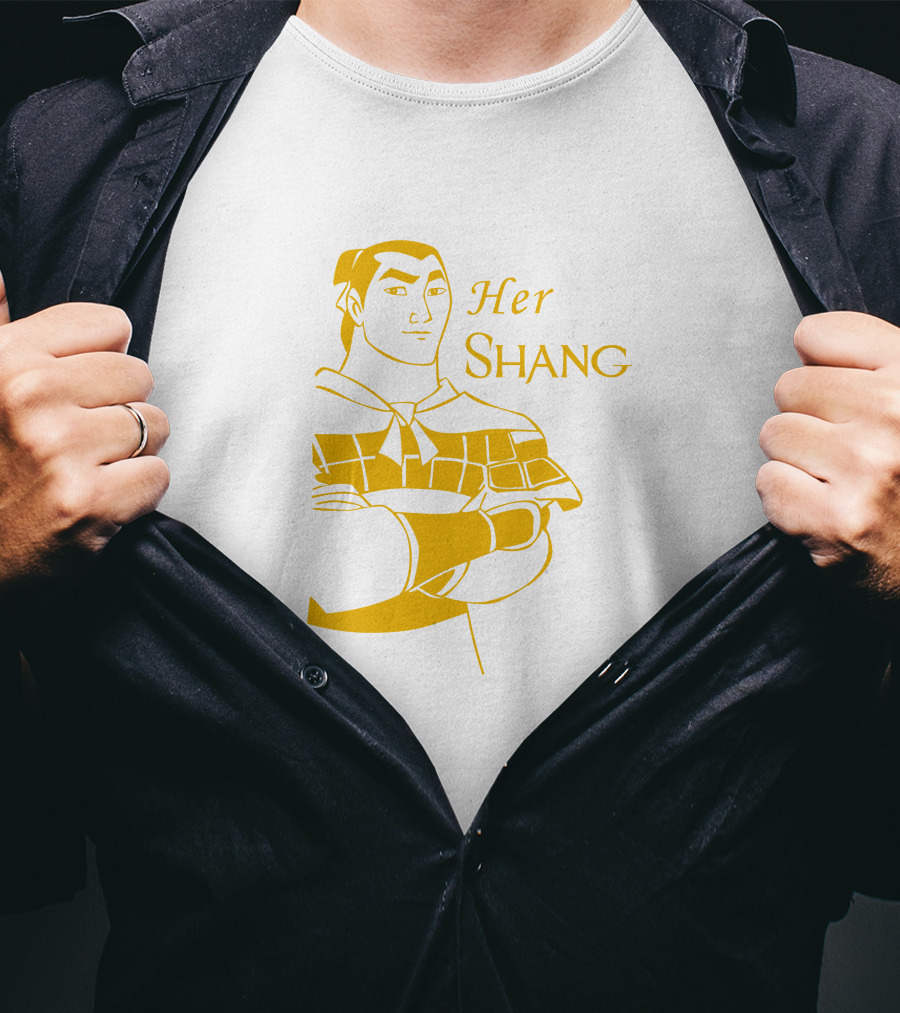 Her Shang Captain Strong Animated Warrior T-Shirt