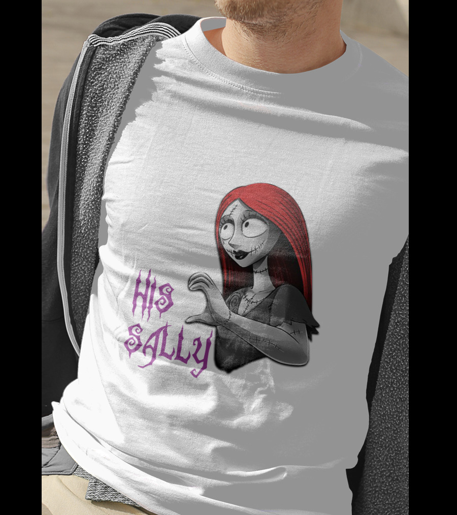 His Sally Nightmare Before Christmas Character T-Shirt