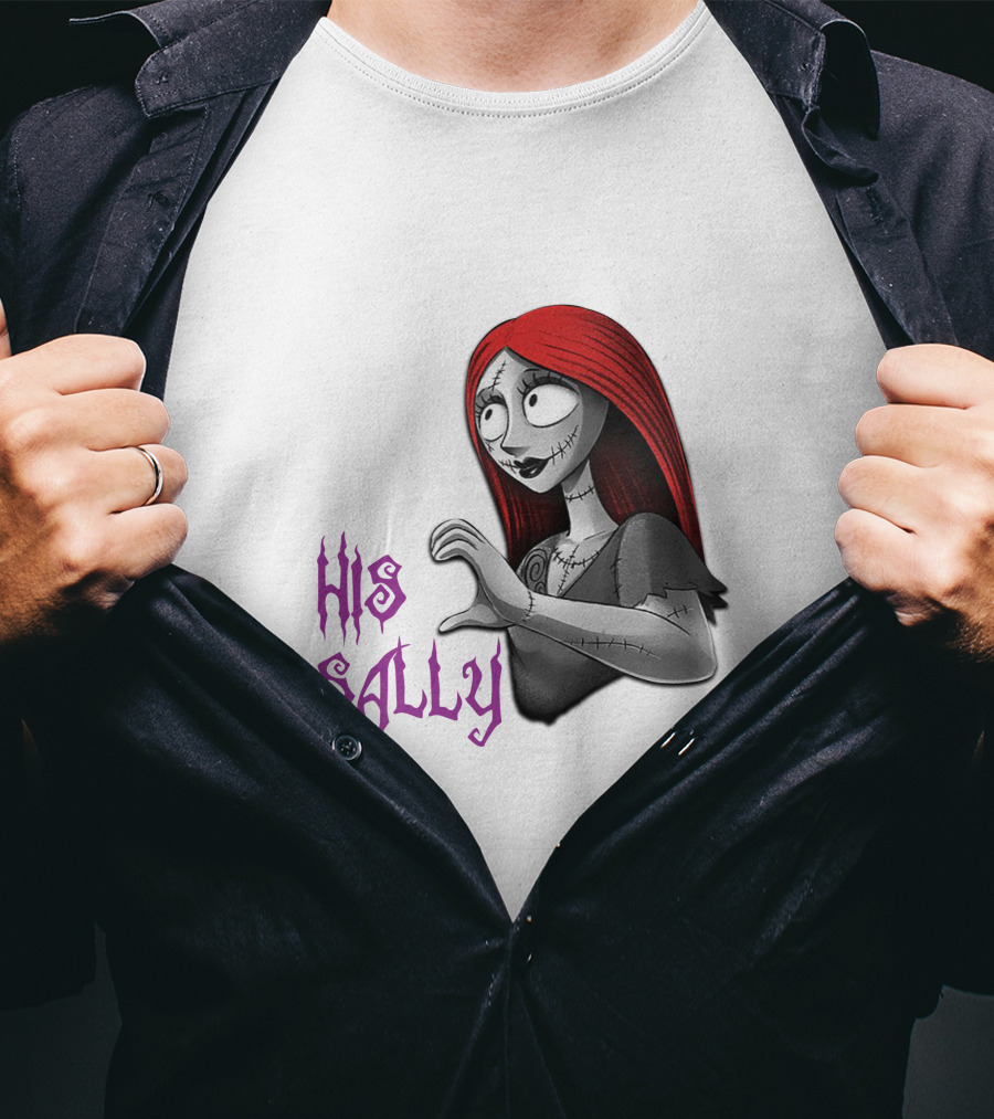 His Sally Nightmare Before Christmas Character T-Shirt