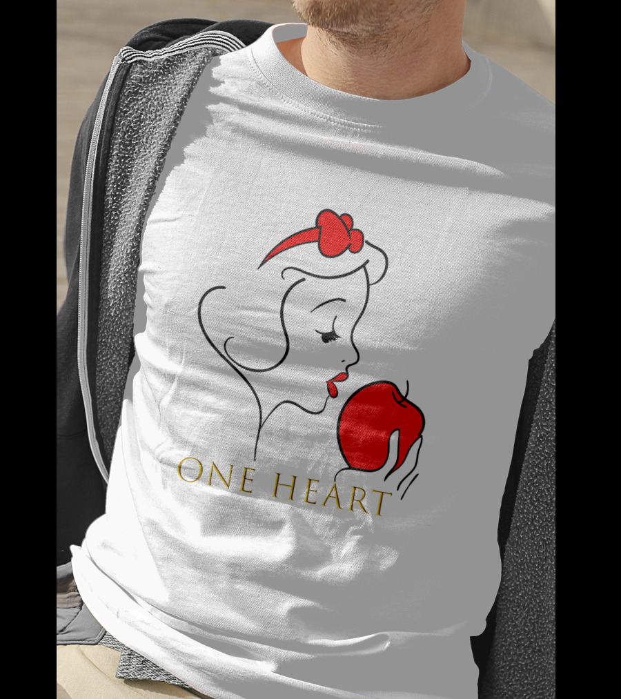 Snow White One Heart Apple T-Shirt