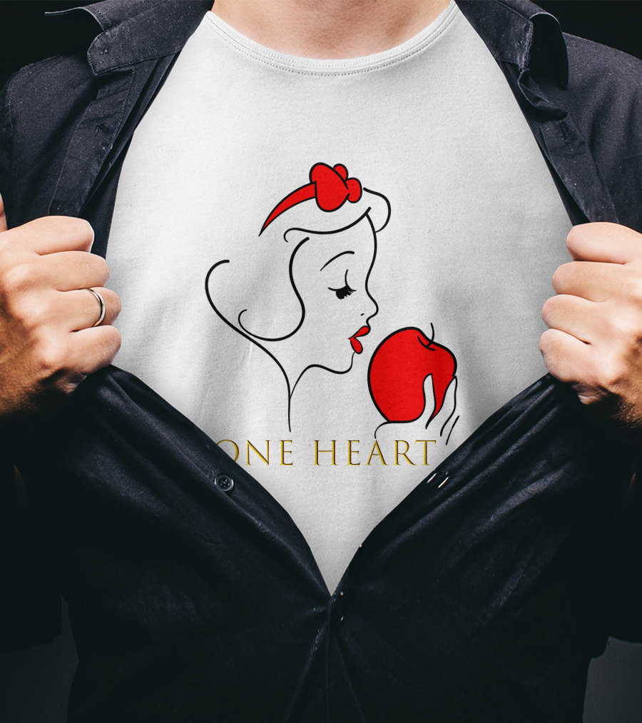 Snow White One Heart Apple T-Shirt