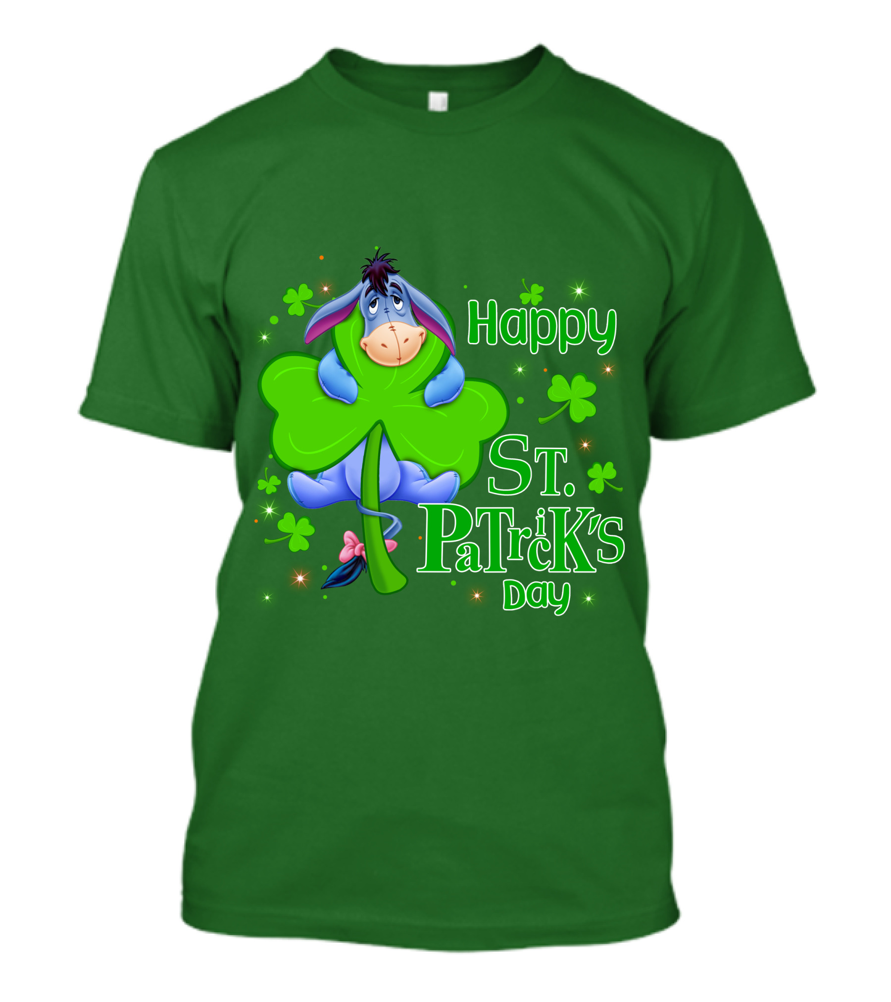 Happy Eeyore St. Patrick's Day T-Shirt