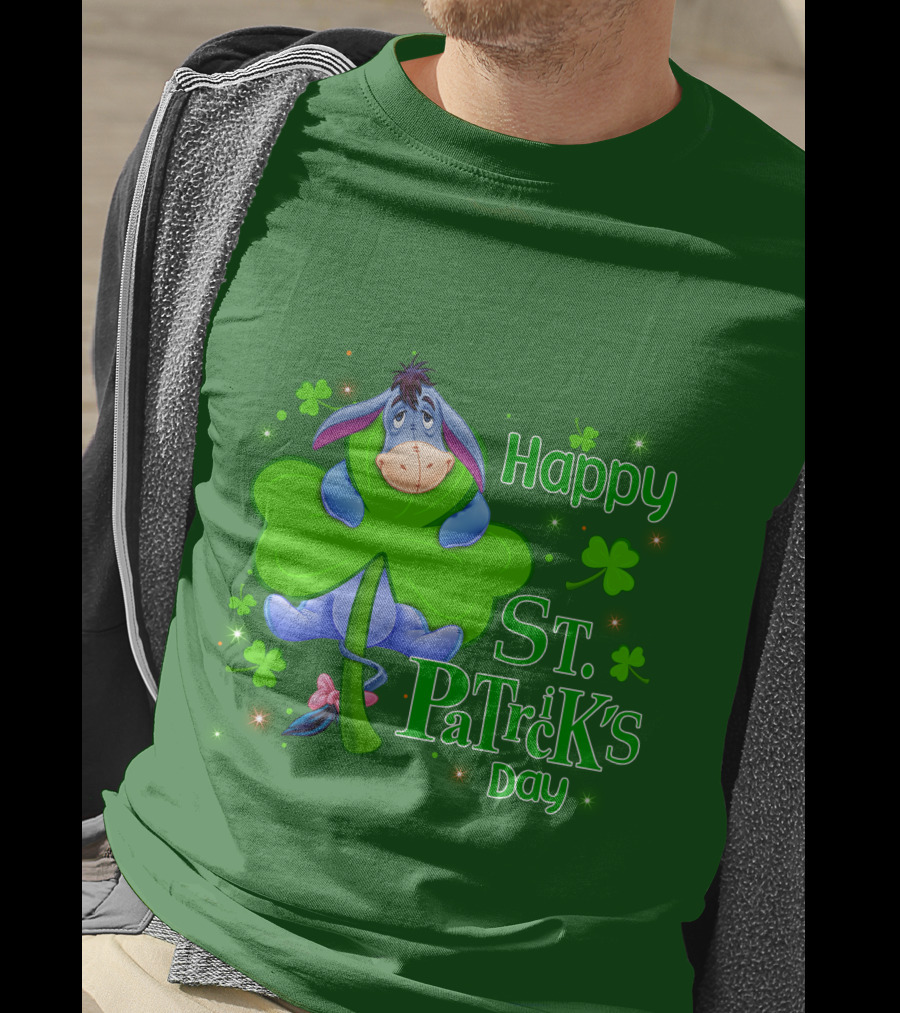 Happy Eeyore St. Patrick's Day T-Shirt