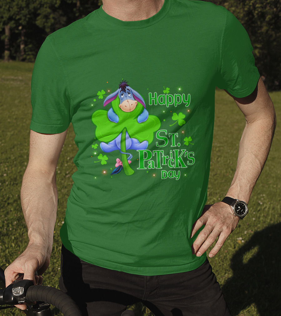 Happy Eeyore St. Patrick's Day T-Shirt