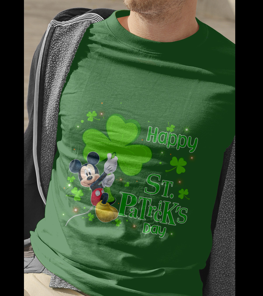Mickey Happy St. Patrick's Day T-Shirt