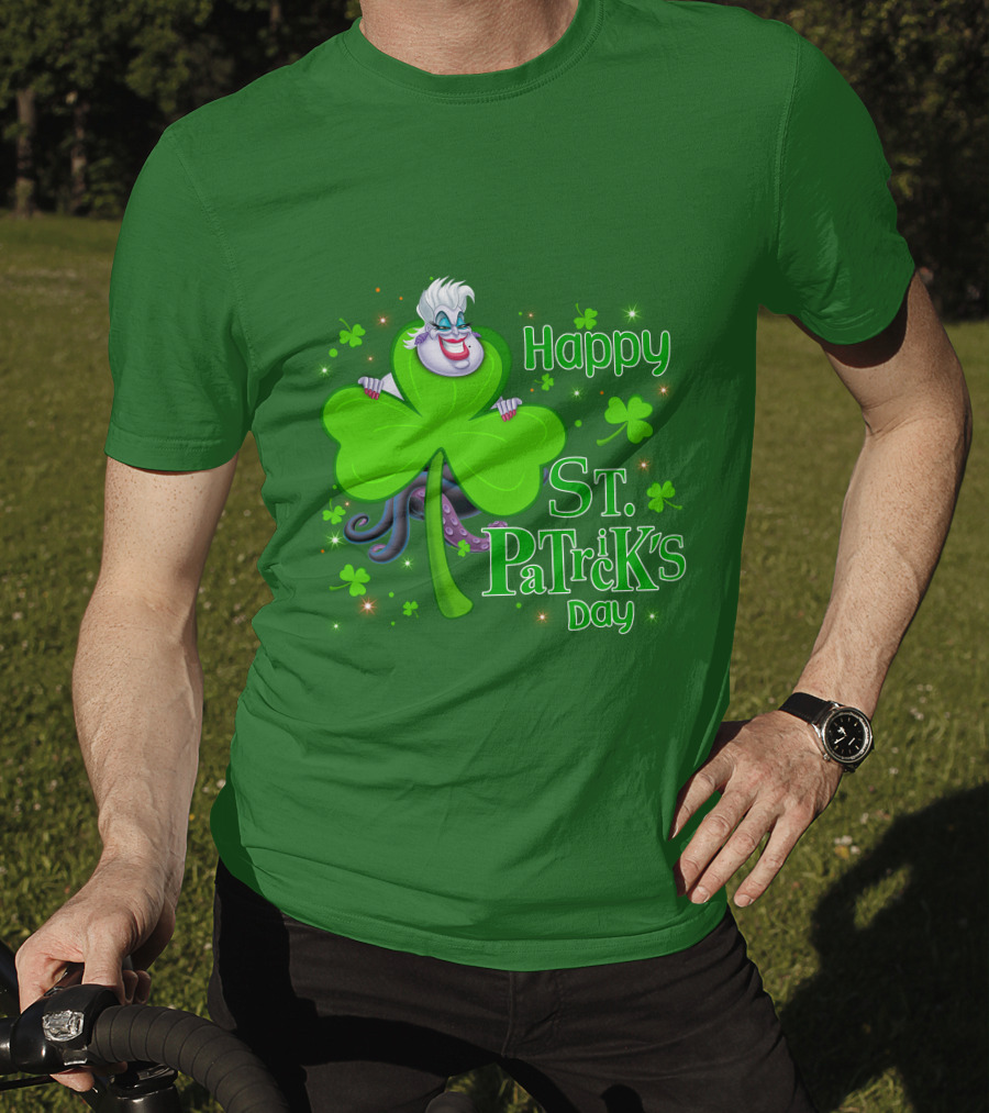 Happy St. Patrick's Day Ursula Shamrock T-Shirt