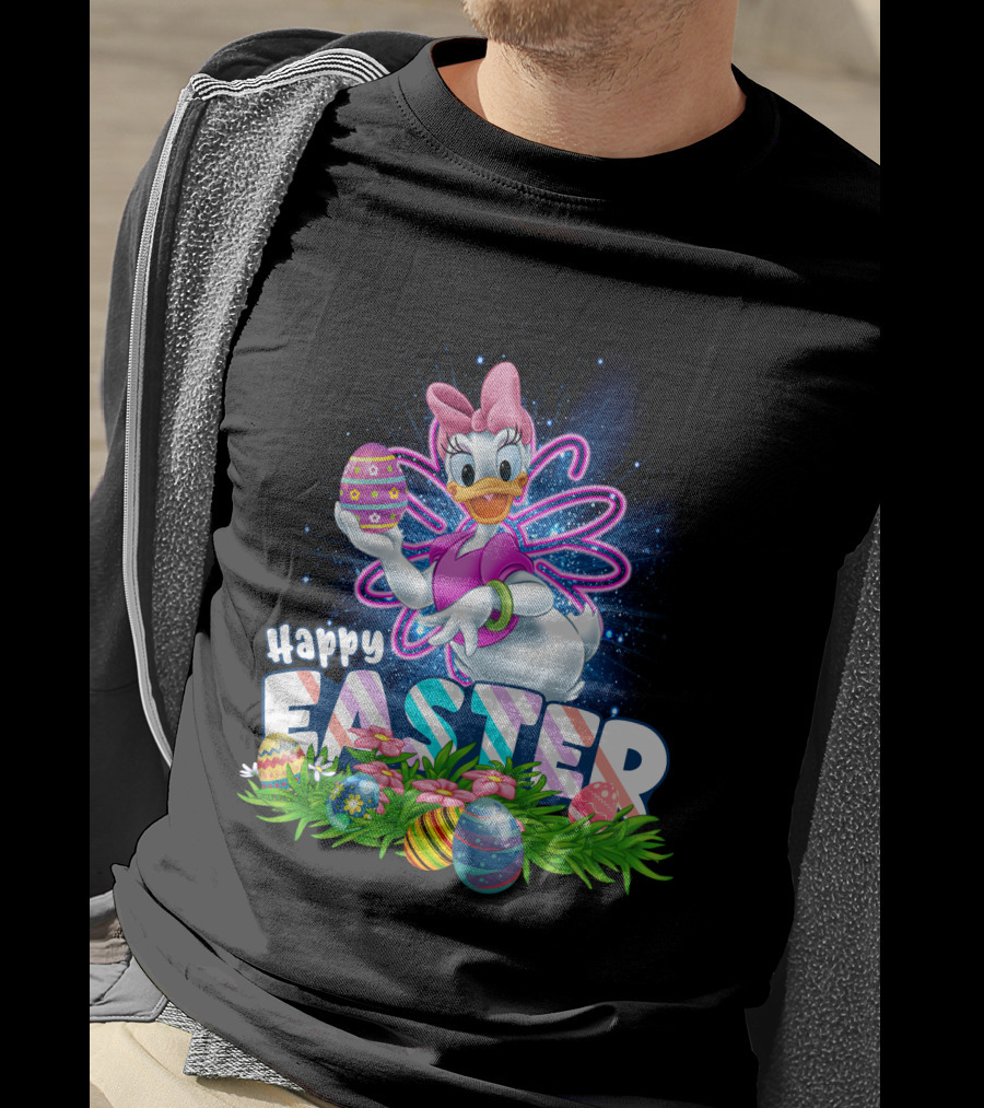 Happy Easter Daisy Duck Easter Eggs T-Shirt