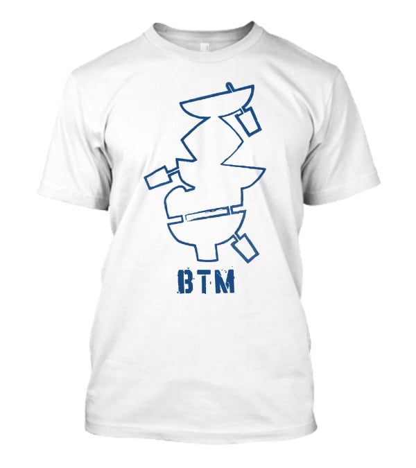 BTM Stacked Bowls Abstract Graphics T-Shirt