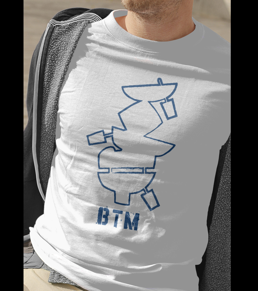 BTM Stacked Bowls Abstract Graphics T-Shirt