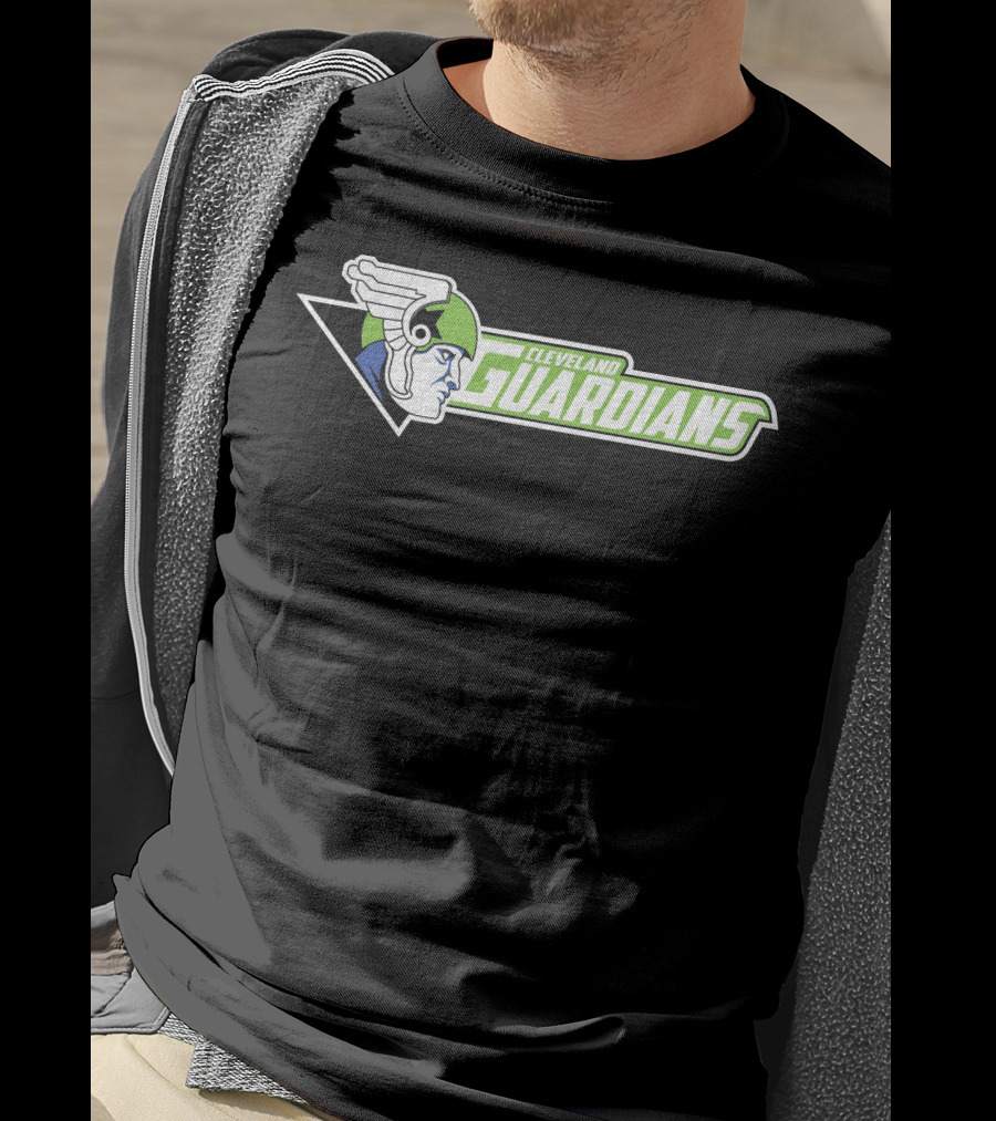 Cleveland Guardians Helmet T-Shirt