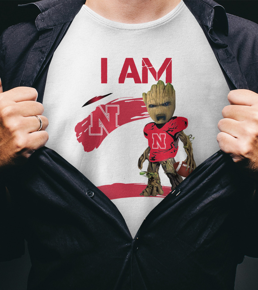 I Am Nebraska Football Character N T-Shirt