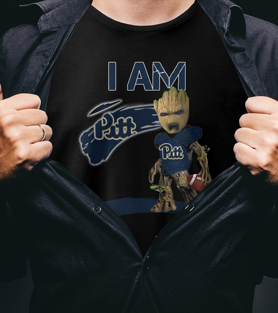 I AM Pitt Panthers Football Character T-Shirt