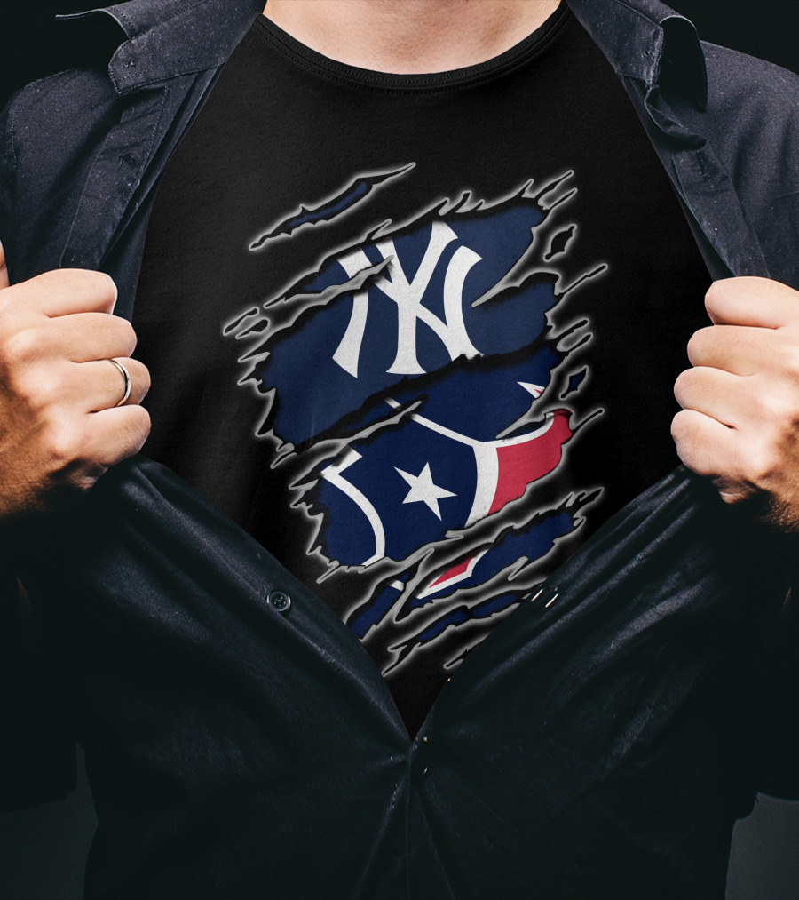 Yankees Texans Hybrid T-Shirt