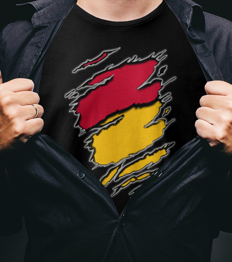 Steelers Redsox17 Dual Color Rip T-Shirt