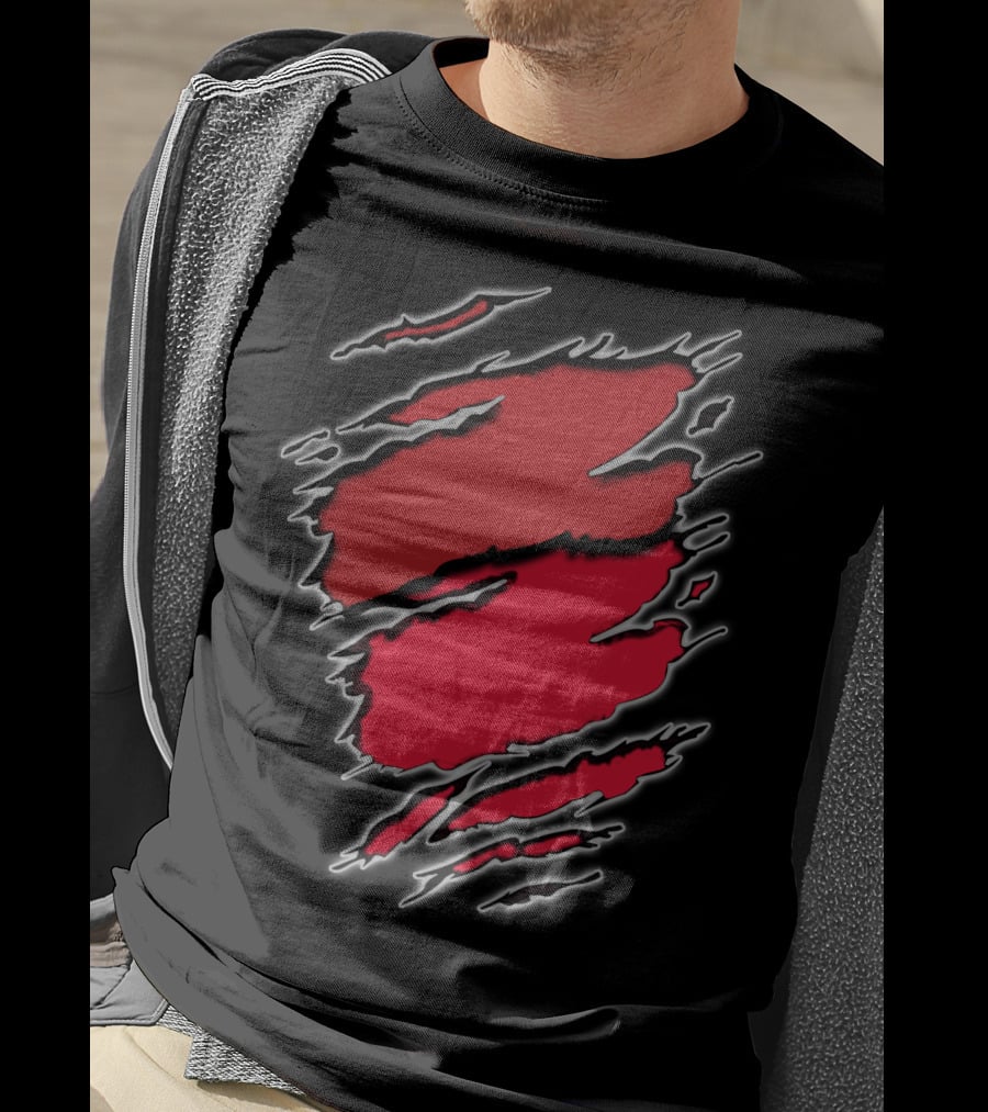Chief Cardi Red Claw Marks T-Shirt