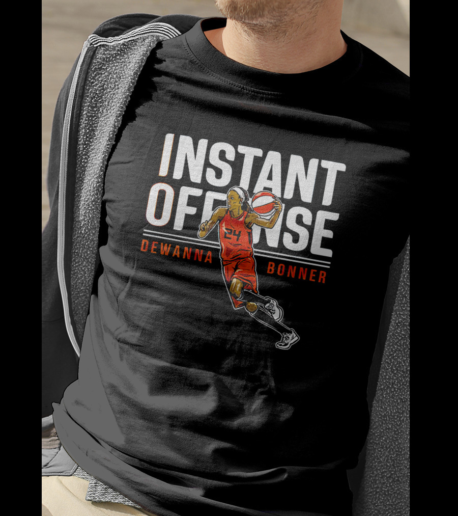 INSTANT OFFENSE DEWANNA BONNER 24 WNBA T-Shirt