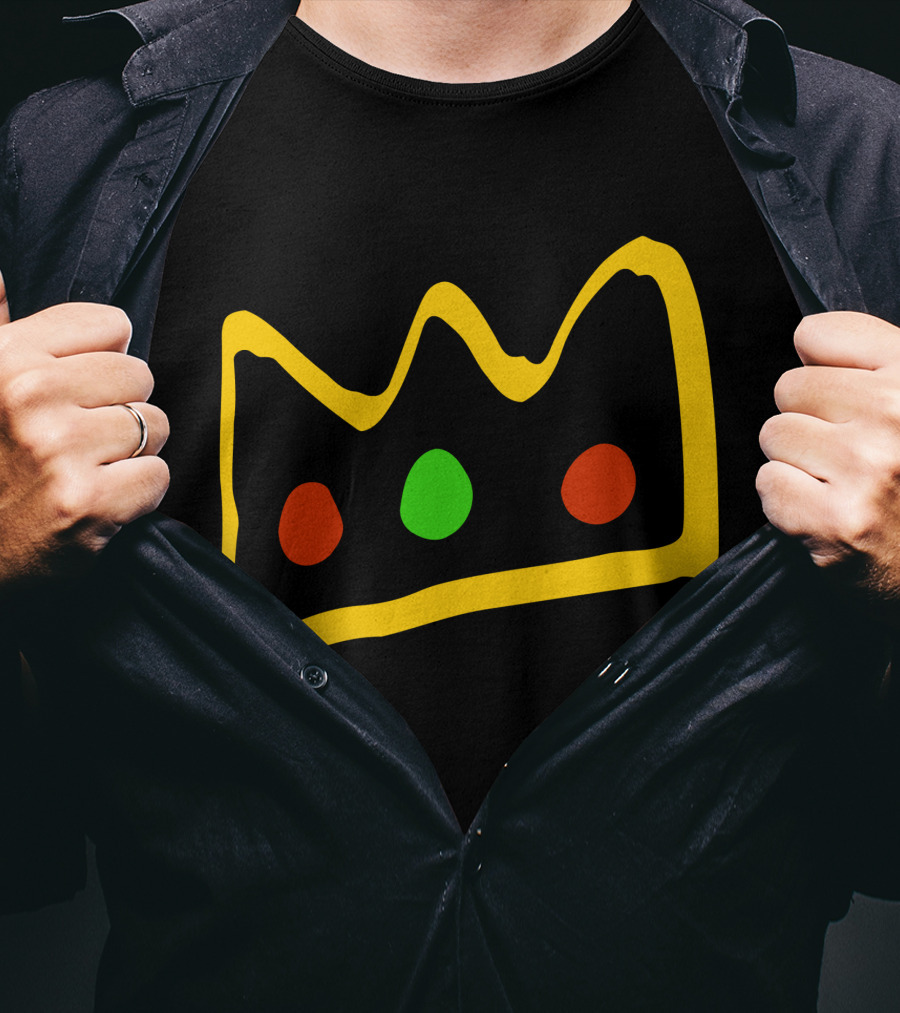 Ranboo Crown Three Jewel Colors T-Shirt